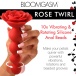 Bloomgasm - 10X Rose Twirl Vibro Beads - Red photo-6
