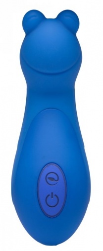 Frisky - 10x Mode Vibrating Silicone Flirty Vibe - Blue photo