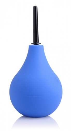 CleanStream - Premium One-Way Valve Anal Douche - Blue photo