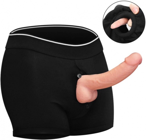 Lovetoy - Strapon Shorts For Sex - Black - M photo