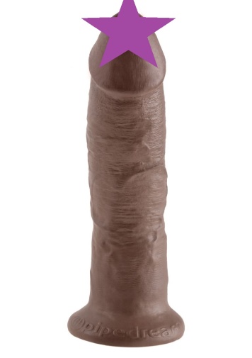 King Cock - Cock 9" - Brown photo