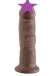 King Cock - Cock 9" - Brown photo-2