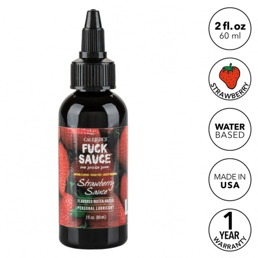 CEN - Fuck Sauce Strawberry Water-Based Lube - 60ml photo