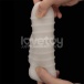Lovetoy - Knights 柔软震动阴茎套 - 波浪纹 照片-4