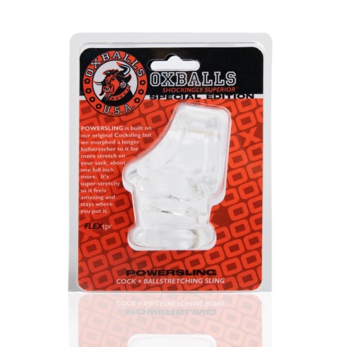 Oxballs - Powersling Ballstretcher - Clear photo