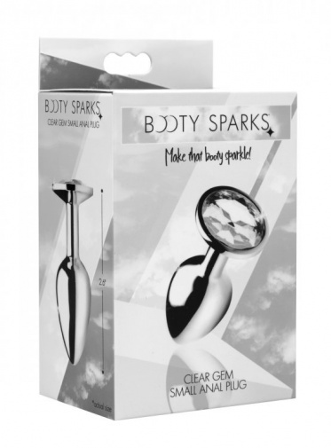 Booty Sparks - Gem Anal Plug S-size - Clear photo