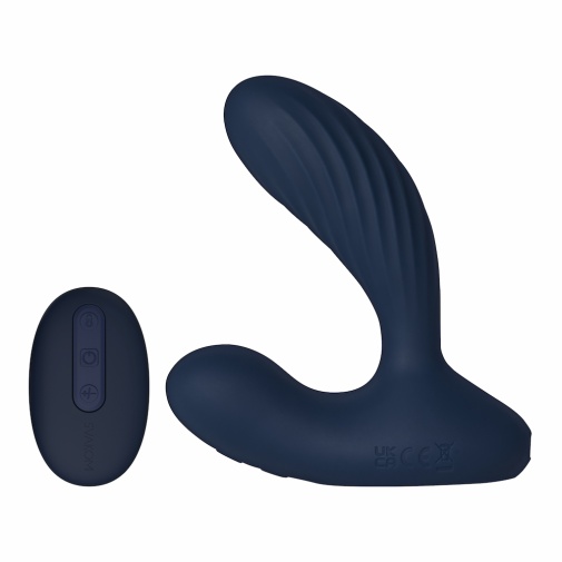 SVAKOM - Vick Neo 2 Interactive Heating Prostate Vibrator - Navy Blue photo
