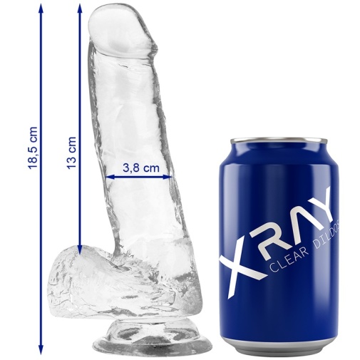 X Ray - 穿戴式仿真阳具束带附18.5公分仿真假阳具 照片