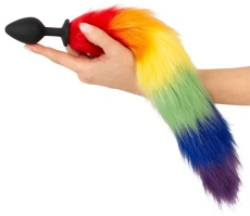 You2Toys - Fox Tail Plug - Rainbow photo
