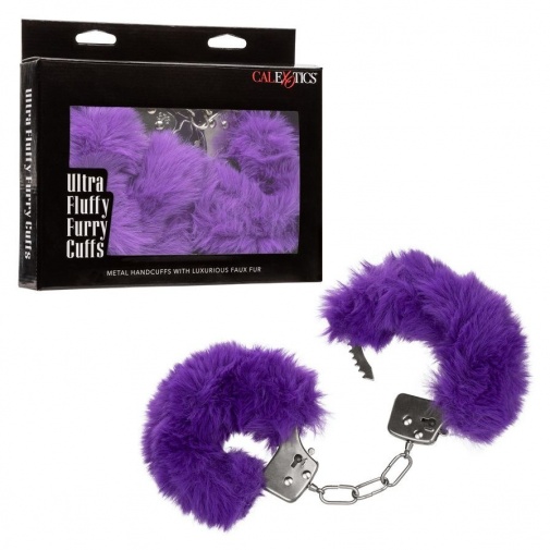 CEN - Ultra Fluffy Furry Cuffs - Purple photo