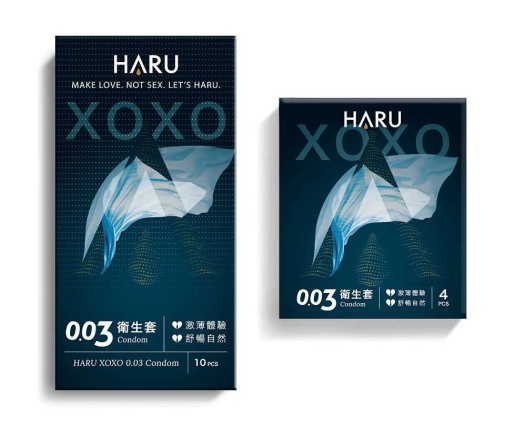 HARU - 0.03 舒暢激薄避孕套 10個裝 照片