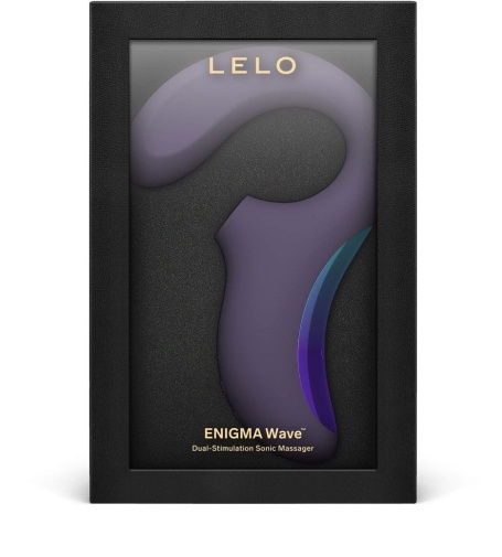 Lelo - Enigma Wave 阴蒂吸啜及G点三重刺激声波按摩器 - 科幻紫色 照片