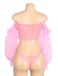 Ohyeah - Sexy Mesh Set - Pink - L photo-10