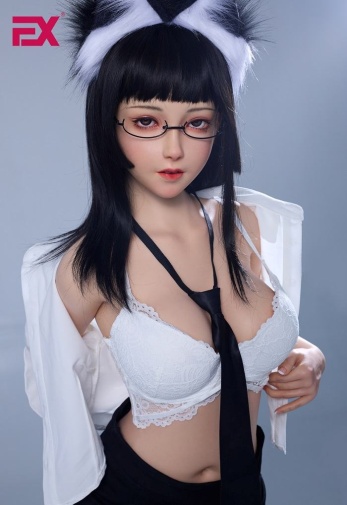  Lily 動漫仿真實體娃娃，豐腴身材，超軟矽膠 150 cm（4'9 英尺） 照片