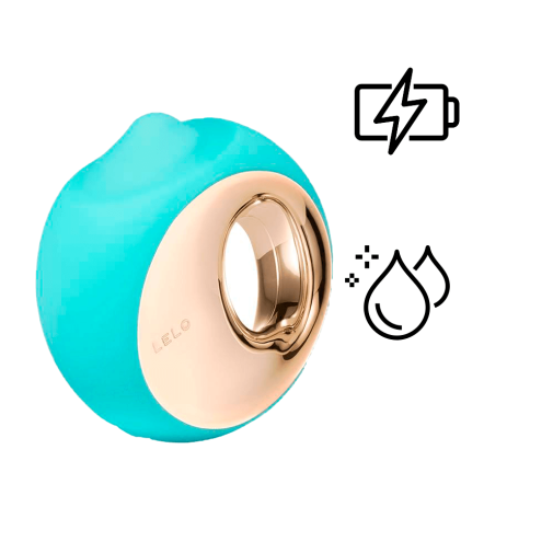 Lelo - Ora 3 口爱舔震按摩器 - 水蓝色 照片