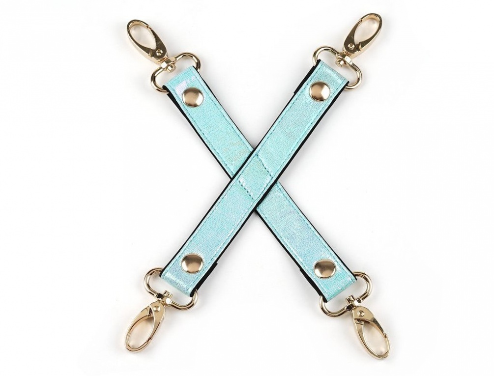 A vivid color that wakes you up, with a glossy texture selec... Liebe Seele - Vivid Sky Bondage Set 8 pcs - Blue photo-5