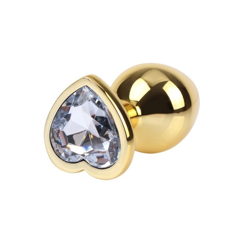 Chisa - Heart Metal Plug M - Clear photo