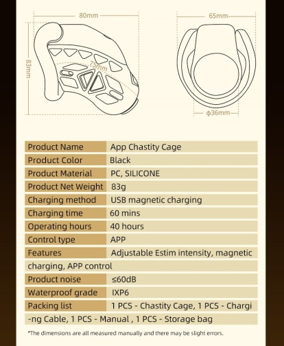 Lockink - Zhiji APP Chastity Cage photo