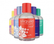 Sliquid - Naturals Swirl Blue Raspberry - 125ml photo