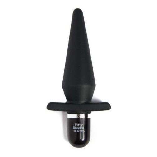 Fifty Shades of Grey - Delicious Fullness Vibro Butt Plug - Black photo