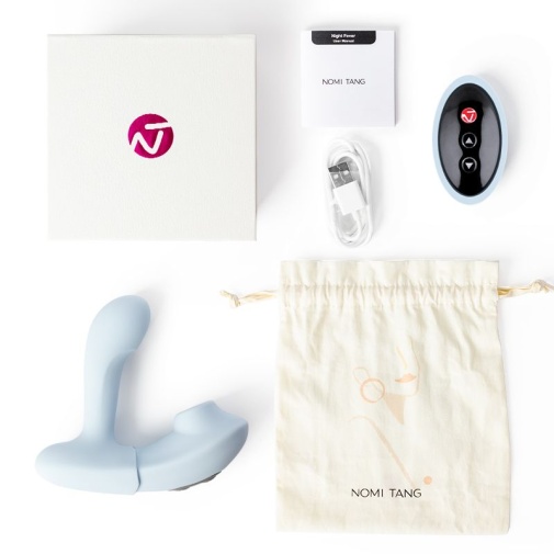 Nomi Tang - Night Fever 2in1 Vibrator - Blue 照片