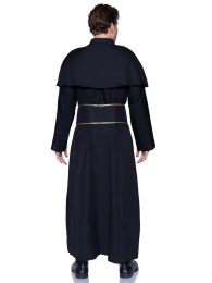 Leg Avenue - 牧师服装 2件 - 黑色 - 中/大码 照片
