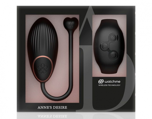 Anne's Desire - Vibro Egg Wirless Watchme - Black photo