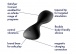 Satisfyer - Trendsetter 電動後庭塞 - 黑色 照片-5