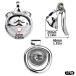 FAAK - Cat Chastity Cage - Silver 照片-13