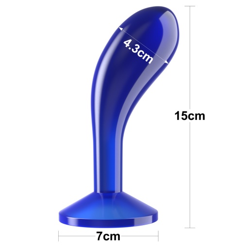 Lovetoy - Flawless Prostate Plug 6'' - Blue photo
