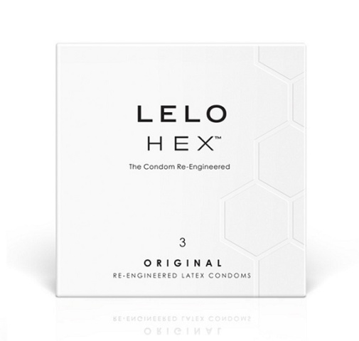 HEX -  原版 安全套 - 3片裝 照片