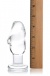 Prisms Erotic Glass - Asvini Penis Anal Plug - Clear photo-5