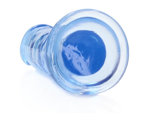 RealRock - 6" Straight Realistic Dildo - Blue photo