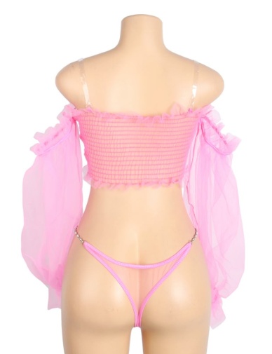 Ohyeah - Sexy Mesh Set - Pink - M photo