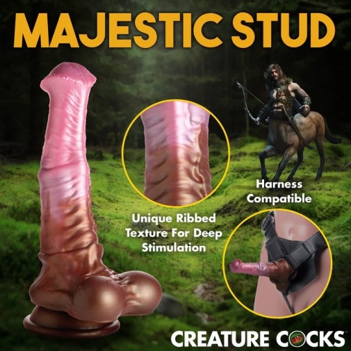 Creature Cocks - 半人馬假陽具 - 粉紅色/啡色 照片