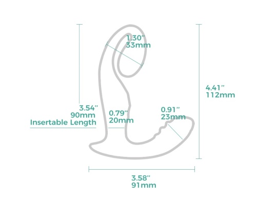 Arosum - LuchVibe Unisex Vibrator - Blue photo