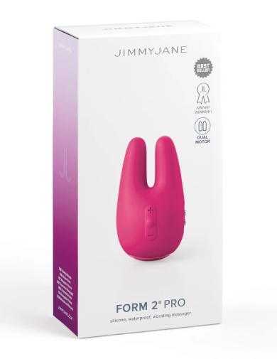 JimmyJane - Form 2 PRO 雙電機陰蒂按摩器 - 粉紅色 照片