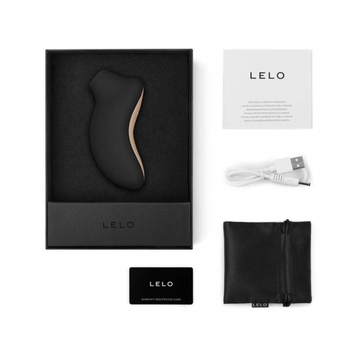 Lelo - Sona Cruise 聲波脈動陰蒂按摩器 - 黑色 照片