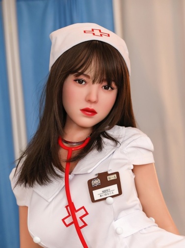 Zhilan Asian Realistic Sex Doll, Nurse, Ultra Soft Silicone 157 cm (5’2 ft)  photo
