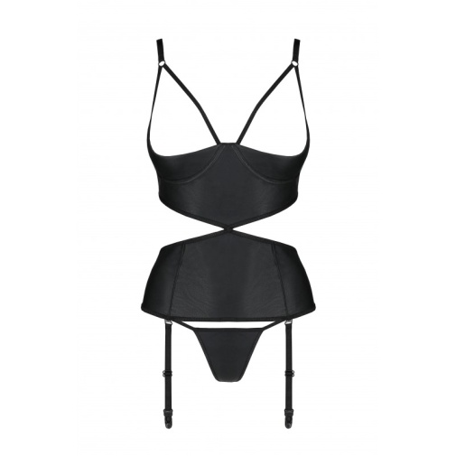 Passion - Jannies Corset - Black - S/M photo