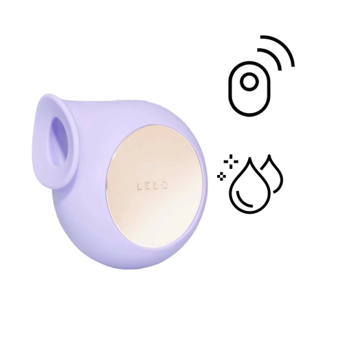 Lelo - Sila 輕柔聲波陰蒂按摩器 - 紫色 照片