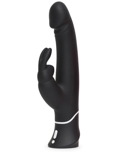 Happy Rabbit - Realistic Rabbit Vibrator - Black photo