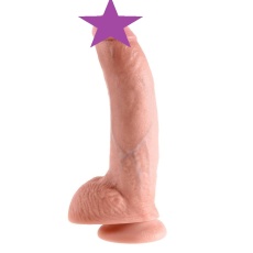 King Cock - 9? Cock With Balls - Flesh photo