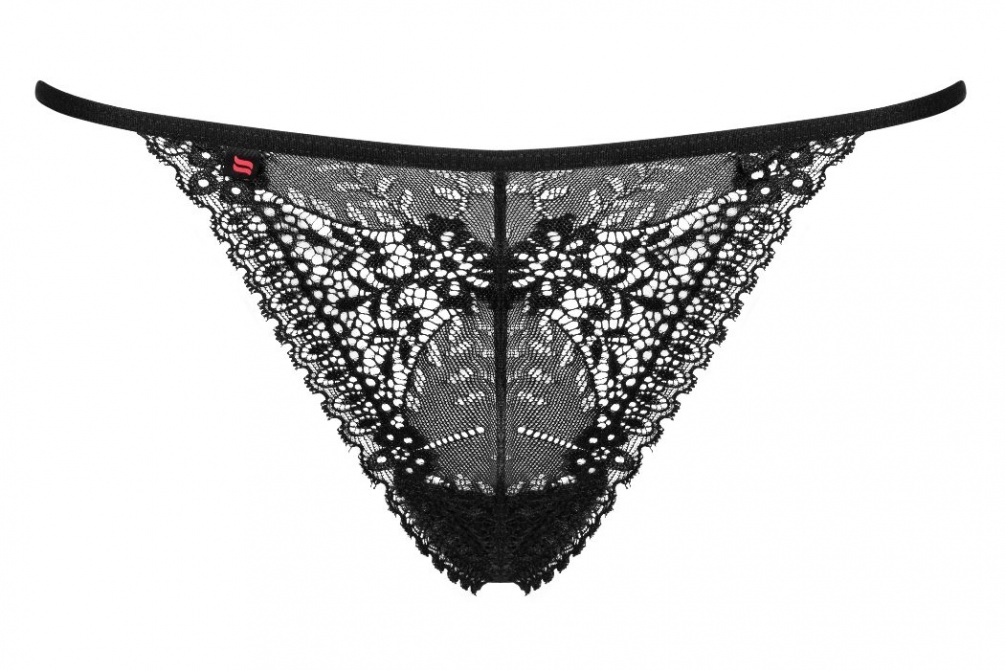 Wow! Lacey Intensa thong - they tempt and seduce. Not only y... Obsessive - Intensa Thong - Black - S/M photo-10