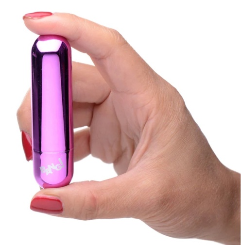 Bang! - 10X Vibro Metallic Bullet - Purple photo