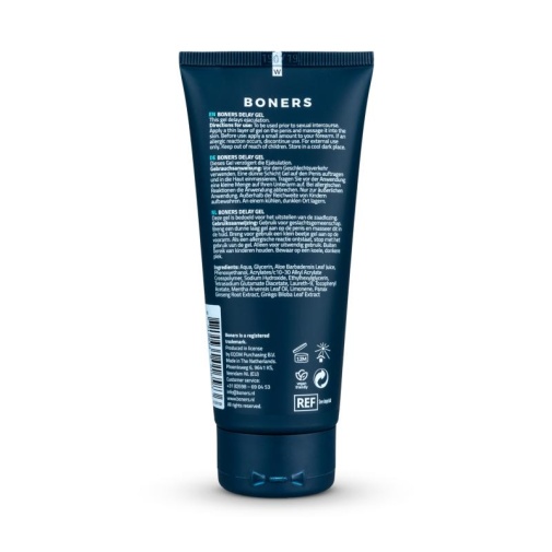 Boners - 男士延时凝胶 - 100ml 照片