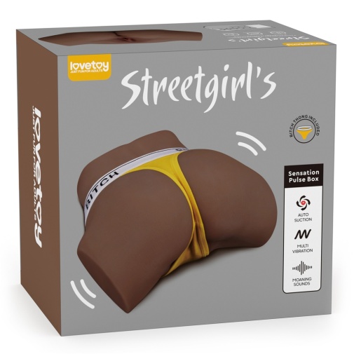 Lovetoy - Streetgirl #16 Sensation Pulse Masturbator 2.9kg - Black photo