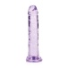 RealRock - 6" Straight Realistic Dildo - Purple photo-4