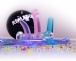 RealRock - 17" 雙頭假陽具 - 紫色 照片-5