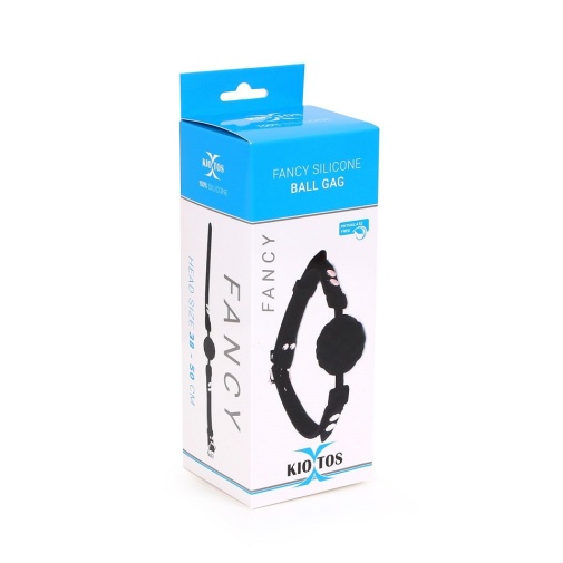Kiotos - Fancy Ball Gag - Black photo